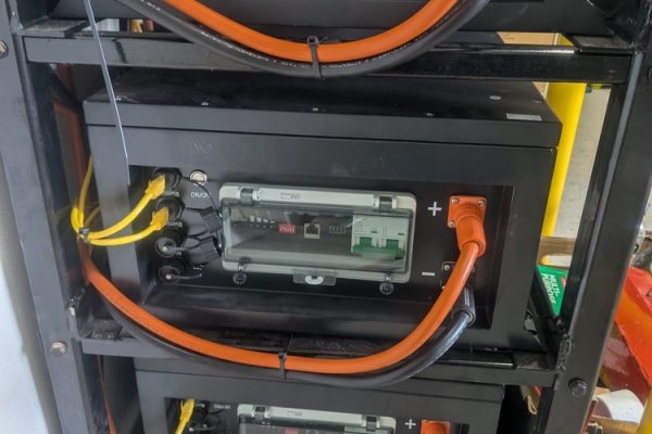Home battery system wiring by Quantum Electrical Services
