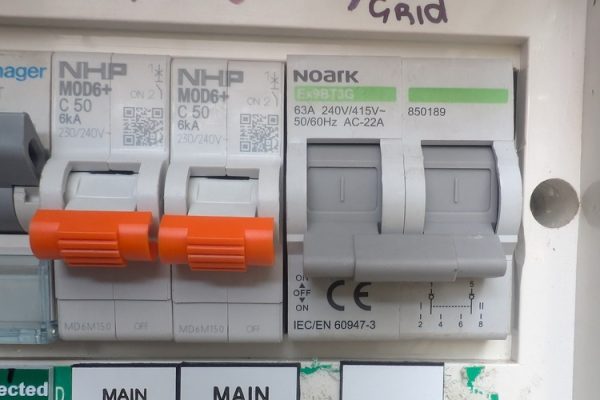 Circuit breakers and RCBOs installed by Quantum Electrical Services